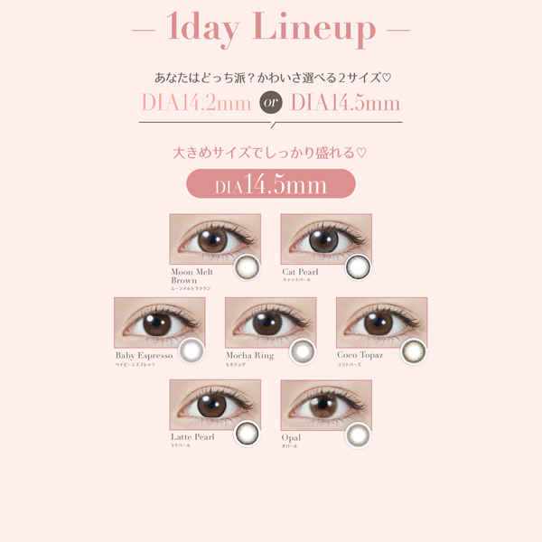 PIA TOPARDS 1day ピア トパーズワンデー 2025年11月新色 アドキット